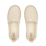TOMS Alpargata Rope Natural  10020634 Pre-School