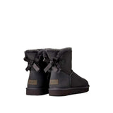 UGG Mini Bailey Bow II Obsidian  1016501-OBS Women's