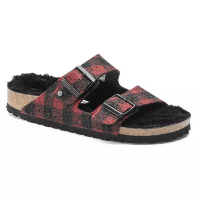 Birkenstock Arizona Rivet Plaid Red  1018111 Women's