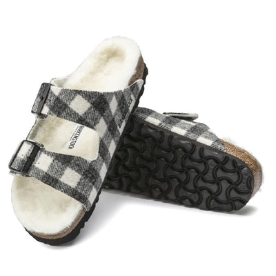 Birkenstock Arizona Rivet Plaid White  1018114 Women's