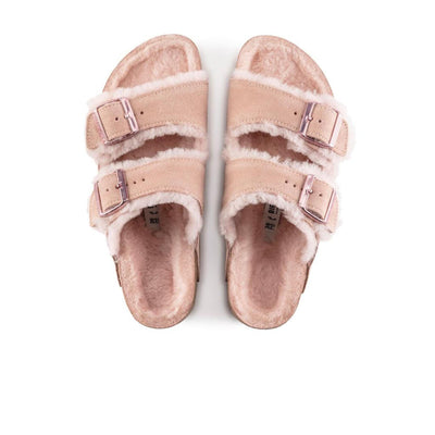 Birkenstock Arizona Shearling Light Rose  1020411 Women's