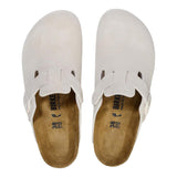 Birkenstock Boston BS Modern Suede Antique White  1024731 Men's
