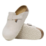 Birkenstock Boston BS Modern Suede Antique White  1024731 Men's