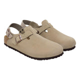 Birkenstock Tokio II Suede Taupe  1028287 Women's