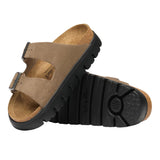 Birkenstock Arizona Pap Chunky Gray / Taupe  1033080 Women's