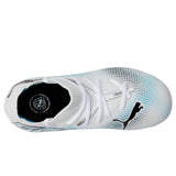 Puma Future 7 Match FG/AG Soccer Cleats White / Bright Pink  107729-01 Pre-School