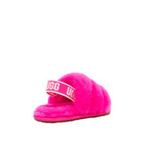UGG Fluff Yeah Slide Rock Rose  1098579T-RCR Toddler