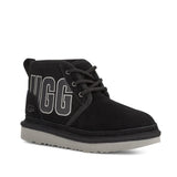 UGG Neumel Graphic Outline Black/Grey  1130787-BGSD Grade-School