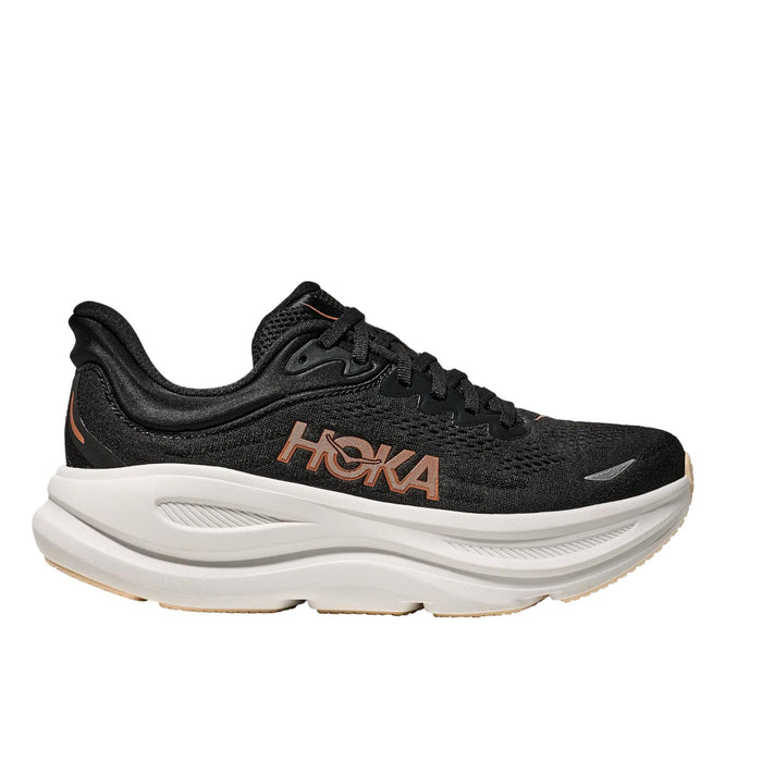 Hoka Bondi 9 Black / Rose Gold  1162012-BRGL Women's