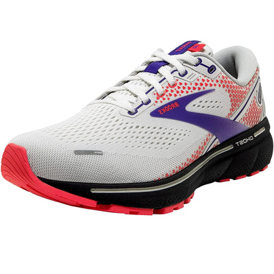 Brooks Ghost 14 White/Purple-Pink-Black  120356-1B-192 Women's