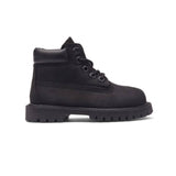 Timberland Premium 6 Inch Waterproof Boot Black Nubuck  TB-012807-001 Toddler