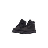 Timberland Premium 6 Inch Waterproof Boot Black Nubuck  TB-012807-001 Toddler