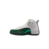 Nike Air Jordan 12 Retro Summit White / Gorge Green  153265-103 Grade-School