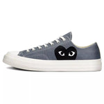 Converse Chuck 70 CDG OX Steel Gray/Egret-Black  171849C Men's