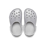 Crocs Classic Glitter Clogs Silver Giltter  206992-0IC Toddler