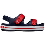 Crocs Crocband Cruiser Sandals Navy / Varsity Red  209424-4OT Toddler