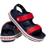 Crocs Crocband Cruiser Sandals Navy / Varsity Red  209424-4OT Toddler