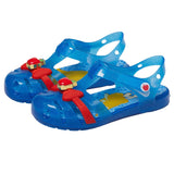 Crocs Snow White Isabella Sandal Bright Cobalt / Snow White  209677-4JL Toddler