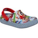 Crocs Avengers Off Court Clogs Blue Grey  209943-0ID Grade-School