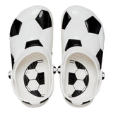 Crocs Classic Graphic Clogs Soccer Ball  210023-103 Toddler