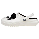 Crocs Classic Fun Lab Panda Lined Clog White  210395-0WX Toddler