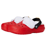 Crocs Santa Lined Clog Red / White  210931-6WE Pre-School