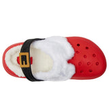 Crocs Santa Lined Clog Red / White  210931-6WE Pre-School