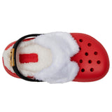 Crocs Santa Lined Clog Red / White  210932-6WE Toddler