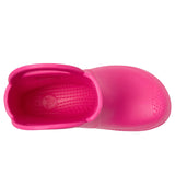 Crocs Handle It Rain Boots Pink Crush  211052-6TW Pre-School