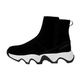 Sorel Kinetic Impact Short Boot Waterproof Black / Sea Salt  2111921-010 Women's