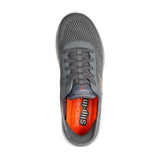 Skechers Go Walk 7 - Free Hand 2-Hands Free Slip-Ins Gray / Orange  216648-GYOR Men's