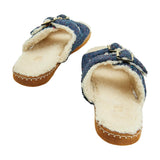 Acorn Camden Double Buckle Slide Navy Blue  22122-477 Women's