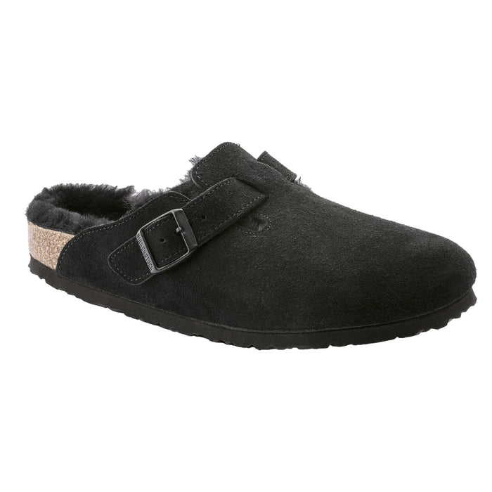 Birkenstock Boston VL Shearling Black  259881 Women's