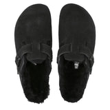 Birkenstock Boston VL Shearling Black  259881 Women's