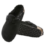 Birkenstock Boston VL Shearling Black  259881 Women's