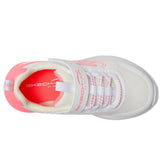 Skechers Microspec Max Advance - Fly 3 White / Pink  303595L-WHPK Pre-School