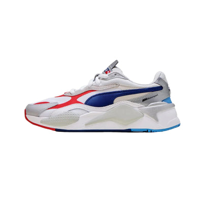 Puma BMW MMS RS-X3 Jr Puma White-Gray Violet-Marina  306611-01 Grade-School