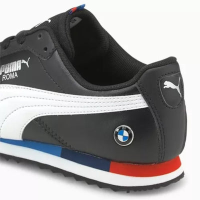 Puma BMW MMS Roma Via Jr Puma Black-Puma White  306902-01 Grade-School