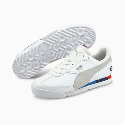Puma BMW MMS Roma Via Jr Puma White/Grey-Violet  306902-02 Grade-School