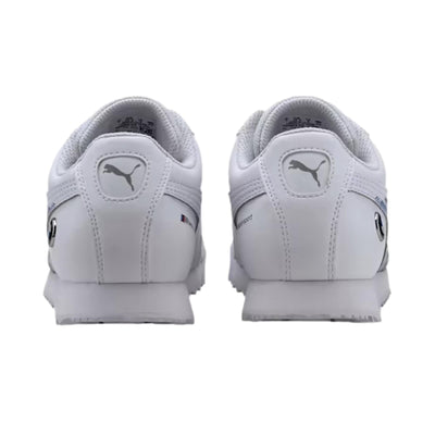 Puma BMW MMS Roma Jr Puma White-Puma White  339982-02 Grade-School