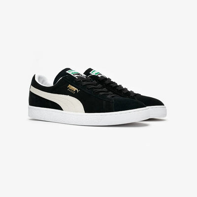 Puma Suede Classic+ Black-White  352634-03 Men's