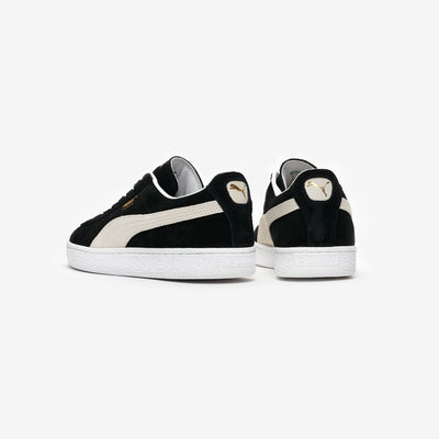 Puma Suede Classic+ Black-White  352634-03 Men's