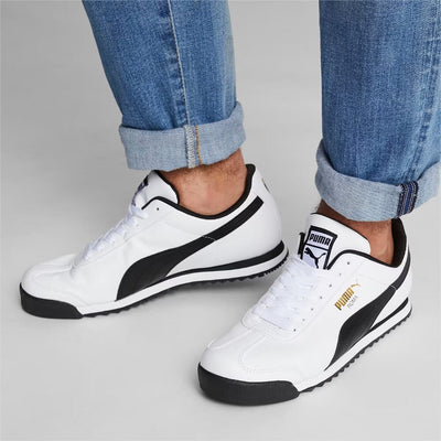 Puma Roma Basic White/Black  353572-04 Men's