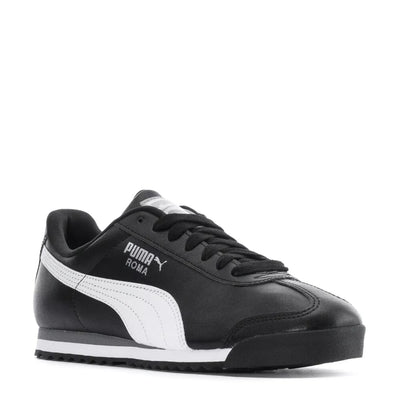 Puma Roma Basic Black-White-Puma Silver  353572-11 Men's