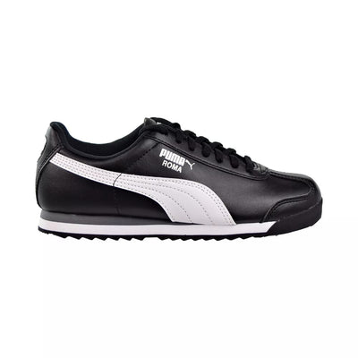 Puma Roma Basic Black/White-Puma Silver  354259-01 Grade-School