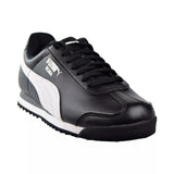 Puma Roma Basic Black/White-Puma Silver  354259-01 Grade-School