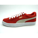 Puma Suede Jr High Risk Red-White  355110-03 Grade-School