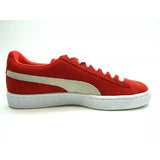 Puma Suede Jr High Risk Red-White  355110-03 Grade-School