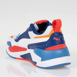 Puma X-Ray 2 Square White-White-Orange-Red  374190-06 Grade-School