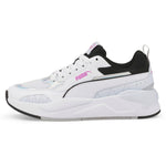 Puma X-ray 2 Square Glow AC Ice-White-Mist-Black-Mauve  383721-02 Grade-School